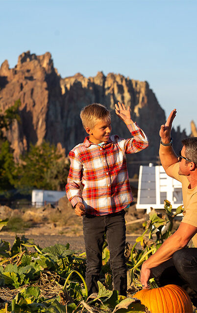 Smith Rock Ranch is the perfect place to pick out your pumpkin for carving.