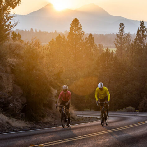 Road cycling in Bend, OR