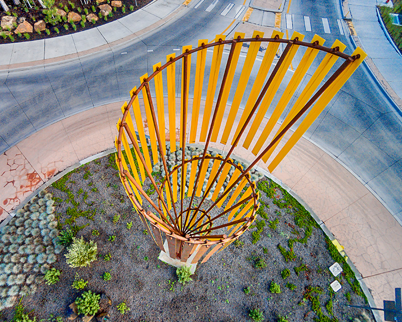 High Desert Spiral, an artwork in Bend, OR