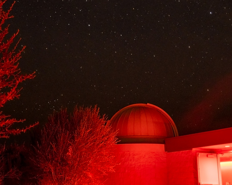 The planetarium at the Sunriver Nature Center and Observatory