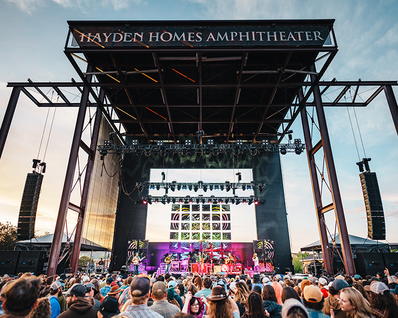 There is a full summer of concerts scheduled for Hayden Homes Amphitheater!