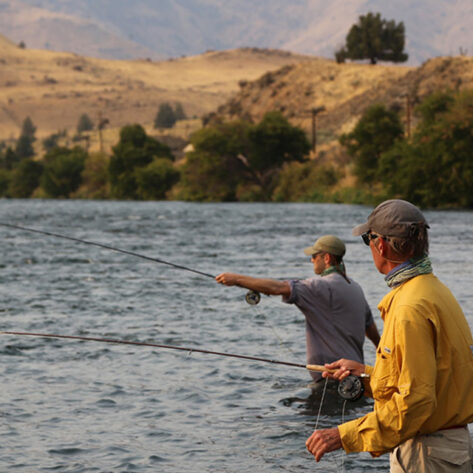 Guided fly fishing with Deep Canyon Outfitters