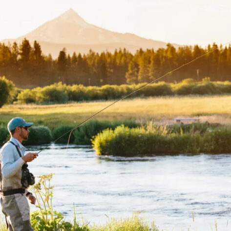 Guided fly fishing with the Fly Fishers Place