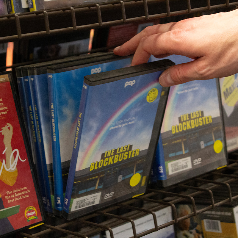 Rent a movie from the Last Blockbuster in the world in Bend, Oregon. 