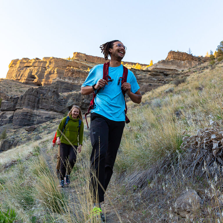 Hiking near Bend, OR